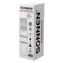 Кулер для воды SONNEN FSE-03RTi, напольный, НАГРЕВ/ОХЛАЖДЕНИЕ ЭЛЕКТРОННОЕ, шкафчик, 3 крана, титановый синий, 455746 - фото 10