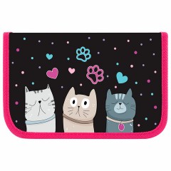 Пенал ЮНЛАНДИЯ, 1 отделение, картон с эффектом soft-touch, 19х11 см, "Cat squad", 273493 Пенал ЮНЛАНДИЯ, 1 отделение, картон с эффектом soft-touch, 19х11 см, "Cat squad", 273493 - фото 2