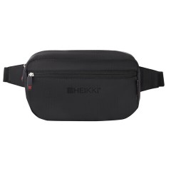 Сумка на пояс HEIKKI RIO (ХЕЙКИ) регулируемый ремень, черная, 28х16х9 см, 273886 - фото 2