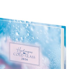 Ежедневник датированный 2026 145х215 мм, А5, STAFF, ламинированная обложка, "Гортензия", 117321 - фото 4