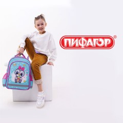 Рюкзак ПИФАГОР SCHOOL, 1 отделение, 3 кармана, "Smart penguin", 38x28х14 см, 271403 Рюкзак ПИФАГОР SCHOOL, 1 отделение, 3 кармана, "Smart penguin", 38x28х14 см, 271403 - фото 16