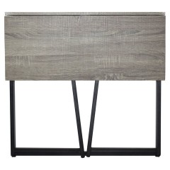 Стол на металлокаркасе BRABIX "LOFT CD-001", 800х440х740 мм, складной, цвет дуб антик, 641210 - фото 5