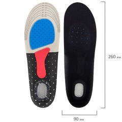 Стельки для обуви СПОРТИВНЫЕ, материал EVA SPORT, размер RU 34-39 / EU 35-40, с линиями выреза, SHEGRA (ШЕГРА), 700748 - фото 8