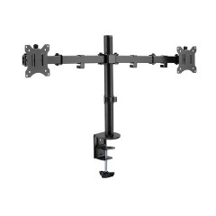 Кронштейн для двух мониторов настольный VESA 75х75, 100х100, 17"-32", до 16 кг, SONNEN STATIC, 455943 Кронштейн для двух мониторов настольный VESA 75х75, 100х100, 17"-32", до 16 кг, SONNEN STATIC, 455943 - фото 8