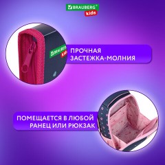 Папка для тетрадей BRAUBERG KIDS А5, 1 отделение, пластик, молния вокруг, "Anti-gravity", 273323 Папка для тетрадей BRAUBERG KIDS А5, 1 отделение, пластик, молния вокруг, "Anti-gravity", 273323 - фото 8