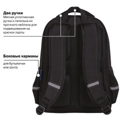 Рюкзак BRAUBERG SOFT, 2 отделения, 3 кармана, "Lettering", СВЕТЯЩИЙСЯ, 40х31х15 см, 272034 Рюкзак BRAUBERG SOFT, 2 отделения, 3 кармана, "Lettering", СВЕТЯЩИЙСЯ, 40х31х15 см, 272034 - фото 18