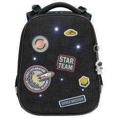 Ранец BRAUBERG PREMIUM, 2 отделения, с брелком, "Space mission", LED ЛАМПОЧКИ, 38х29х16 см, 270599 Ранец BRAUBERG PREMIUM, 2 отделения, с брелком, "Space mission", LED ЛАМПОЧКИ, 38х29х16 см, 270599 - фото 4