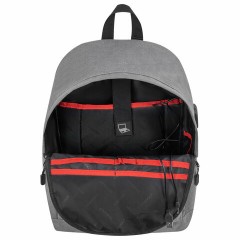 Рюкзак HEIKKI ACTIVE (ХЕЙКИ) универсальный, отделение для ноутбука, USB-порт, серый, 44х31х14 см, 272561 Рюкзак HEIKKI ACTIVE (ХЕЙКИ) универсальный, отделение для ноутбука, USB-порт, серый, 44х31х14 см, 272561 - фото 9
