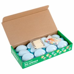 Набор для раскопок "Морские животные", 12 видов, карточки, инструменты, BRAUBERG KIDS, 665126 Набор для раскопок "Морские животные", 12 видов, карточки, инструменты, BRAUBERG KIDS, 665126 - фото 2