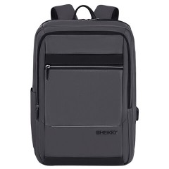 Рюкзак HEIKKI ELECT (ХЕЙКИ) универсальный, отделение для ноутбука, USB-порт, серый, 44х30х16 см, 273863 - фото 2