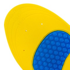 Стельки для обуви с ПЯТОЧНЫМ АМОРТИЗАТОРОМ, материал PU PRO, размер RU 41-44 / EU 42-45, с линиями выреза, SHEGRA (ШЕГРА), 700770 - фото 3