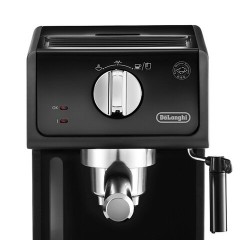 Кофеварка рожковая DELONGHI ECP31.21, 1100 Вт, объем 1 л, ручной капучинатор, черная Кофеварка рожковая DELONGHI ECP31.21, 1100 Вт, объем 1 л, ручной капучинатор, черная - фото 4