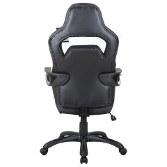 Кресло компьютерное BRABIX "Nitro GM-001", ткань, экокожа, черное, 531817 Кресло компьютерное BRABIX "Nitro GM-001", ткань, экокожа, черное, 531817 - фото 6