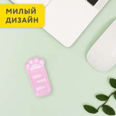 Корректирующая лента BRAUBERG KIDS "ЛАПКИ", 5 мм х 6 м, корпус розовый, блистер, 272497 Корректирующая лента BRAUBERG KIDS "ЛАПКИ", 5 мм х 6 м, корпус розовый, блистер, 272497 - фото 12