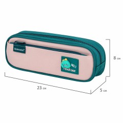 Пенал-футляр BRAUBERG, 2 отделения, 3D-элемент, полиэстер, "Fun dino", 23х8х5 см, 273572 Пенал-футляр BRAUBERG, 2 отделения, 3D-элемент, полиэстер, "Fun dino", 23х8х5 см, 273572 - фото 5