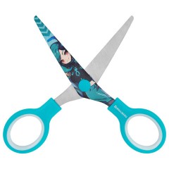 Ножницы 130 мм, мятные, с цветной печатью "Аниме", BRAUBERG ANIME, 238956 - фото 6