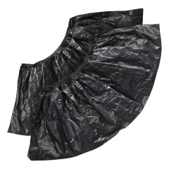 Бахилы двойные, КОМПЛЕКТ 500 шт. (250 пар), STRONG, 39х14 см, 100 мкм, 10 г, черные, ELEGREEN, ЭГЦЧ-100/Н20 - фото 3