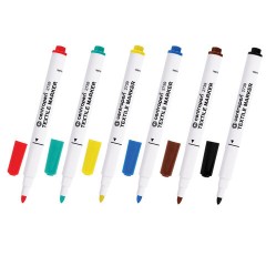 Маркеры для ткани 6 ЦВЕТОВ CENTROPEN "Textile Marker", круглый наконечник, 1,8 мм, 2739/6, 5 2739 0610 Маркеры для ткани 6 ЦВЕТОВ CENTROPEN "Textile Marker", круглый наконечник, 1,8 мм, 2739/6, 5 2739 0610 - фото 2