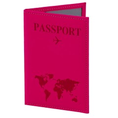 Обложка для паспорта "Passport map", экокожа soft-touch, малиновая, STAFF, 238761 Обложка для паспорта "Passport map", экокожа soft-touch, малиновая, STAFF, 238761 - фото 4