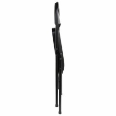Стул складной BRABIX "Golf Plus CF-003 КОМФОРТ", чёрный каркас, чёрная ткань, 532889 - фото 10
