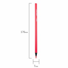 Карандаши цветные BRAUBERG NEON, 12 неоновых цветов, трехгранные, грифель 3 мм, черное дерево, 181852 Карандаши цветные BRAUBERG NEON, 12 неоновых цветов, трехгранные, грифель 3 мм, черное дерево, 181852 - фото 5