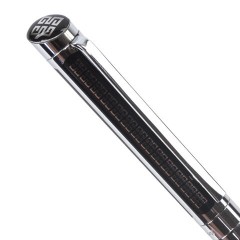 Ручка подарочная шариковая GALANT "Olympic Chrome", корпус хром с черным, хромированные детали, пишущий узел 0,7 мм, синяя, 140614 Ручка подарочная шариковая GALANT "Olympic Chrome", корпус хром с черным, хромированные детали, пишущий узел 0,7 мм, синяя, 140614 - фото 5
