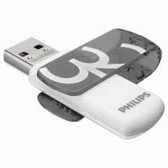 Флеш-диск 32 GB PHILIPS VIVID, разъем USB 2.0, черный, FM32FD05B/97 Флеш-диск 32 GB PHILIPS VIVID, разъем USB 2.0, черный, FM32FD05B/97 - фото 2
