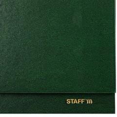 Планинг датированный 2026 300х130 мм, STAFF, гребень, обложка бумвинил, 64 л., зеленый, 117361 Планинг датированный 2026 300х130 мм, STAFF, гребень, обложка бумвинил, 64 л., зеленый, 117361 - фото 4