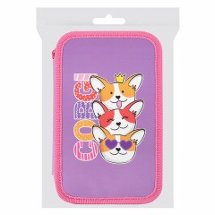 Пенал ПИФАГОР, 3 отделения, ламинированный картон, 19х11 см, "Corgi queen", 272250 Пенал ПИФАГОР, 3 отделения, ламинированный картон, 19х11 см, "Corgi queen", 272250 - фото 7