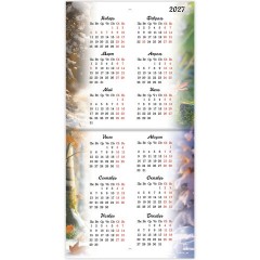 Календарь настенный перекидной 2026 г., BRAUBERG, 12 листов, 21,4х21,4 см, МИНИ, "Magic animals", 116943 - фото 16