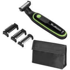 Триммер для бороды POLARIS PHC 0303RB, 3 насадки, длина 0.2-5 мм, беспроводной, черный, 45802 - фото 10