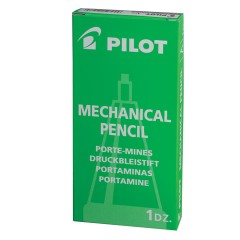 Карандаш механический PILOT Н-165, корпус черный, прорезиненный, ластик, 0,5 мм, H-165 B - фото 7