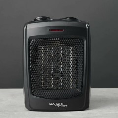 Тепловентилятор SCARLETT SC-FH1.511MC, 1500 Вт, 3 режима работы, черный Тепловентилятор SCARLETT SC-FH1.511MC, 1500 Вт, 3 режима работы, черный - фото 2