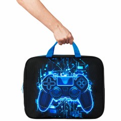 Папка на молнии с ручками BRAUBERG KIDS А4, 1 отделение, полиэстер, 80 мм, "Digital gamepad", 273316 Папка на молнии с ручками BRAUBERG KIDS А4, 1 отделение, полиэстер, 80 мм, "Digital gamepad", 273316 - фото 7
