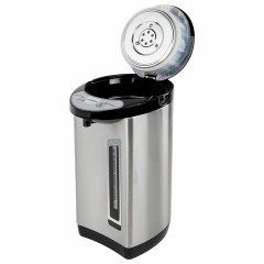 Термопот SONNEN TP-60, 6 л, 900 Вт, 1 температурный режим, 3 режима подачи воды, сталь, черный/серебро, 456713 - фото 6