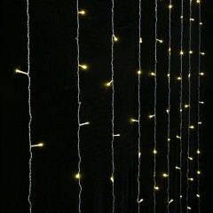 Электрогирлянда-занавес комнатная "Штора" 3х3 м, 196 LED, теплый белый свет, 220 V, ЗОЛОТАЯ СКАЗКА, 591352 Электрогирлянда-занавес комнатная "Штора" 3х3 м, 196 LED, теплый белый свет, 220 V, ЗОЛОТАЯ СКАЗКА, 591352 - фото 6