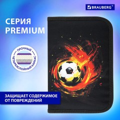 Пенал BRAUBERG с наполнением, 1 отделение, 1 откидная планка, 24 предмета, 21х14 см, "Fireball", 270723 Пенал BRAUBERG с наполнением, 1 отделение, 1 откидная планка, 24 предмета, 21х14 см, "Fireball", 270723 - фото 11