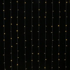 Электрогирлянда-занавес комнатная "Штора" 3х3 м, 196 LED, теплый белый свет, 220 V, ЗОЛОТАЯ СКАЗКА, 591352 Электрогирлянда-занавес комнатная "Штора" 3х3 м, 196 LED, теплый белый свет, 220 V, ЗОЛОТАЯ СКАЗКА, 591352 - фото 2