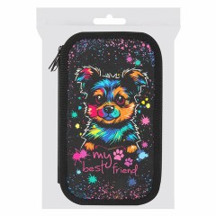 Пенал ЮНЛАНДИЯ, 3 отделения, картон с эффектом soft-touch, 19х11 см, "True friend", 272266 Пенал ЮНЛАНДИЯ, 3 отделения, картон с эффектом soft-touch, 19х11 см, "True friend", 272266 - фото 7