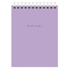 Блокнот МАЛЫЙ ФОРМАТ А6 108х145 мм, 40 л., гребень, картон, клетка, BRAUBERG "Minimal Pastel", 116429 - фото 4