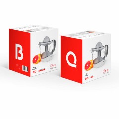 Соковыжималка для цитрусовых BQ (БИ-КЬЮ) J1731, 35 Вт, стакан 1 л, пластик, белый, 86189892 - фото 6