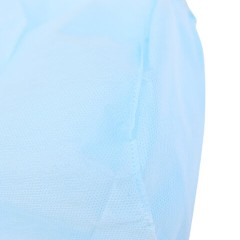 Шапочка колпак с отворотом "Бонэ" голубая, 23 см, КОМПЛЕКТ 50 шт., спанбонд 25 г/м2, ГЕКСА - фото 13