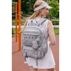 Рюкзак HEIKKI FUSION (ХЕЙКИ) универсальный, отделение для ноутбука, с КОШЕЛЬКОМ, лаванда, 44х31х14 см, 273865 - фото 3