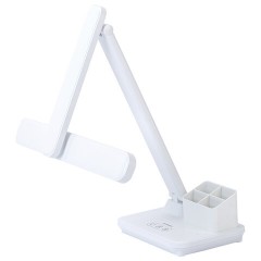Настольная лампа / светильник беспроводная SONNEN PT-401, органайзер, USB, LED, 5 Вт, 3 режима, 238779 - фото 5