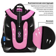 Ранец BRAUBERG SHINY, 2 отделения, с брелком, "Smiling cat", 38х28х14 см, 272040 Ранец BRAUBERG SHINY, 2 отделения, с брелком, "Smiling cat", 38х28х14 см, 272040 - фото 10