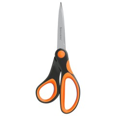 Ножницы BRAUBERG "ULTRA COLOR", 180 мм, эргономичные прорезиненные ручки, ассорти, 274313 - фото 7