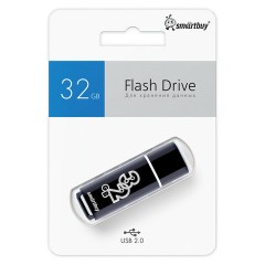Флеш-память Smartbuy Glossy, 32Gb, USB 2.0, чер, SB32GBGS-K - фото 7