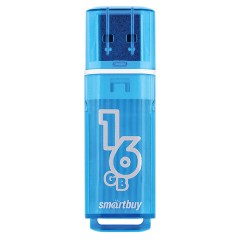 Флеш-память Smartbuy Glossy, 16Gb, USB 2.0, гол, SB16GBGS-B - фото 3