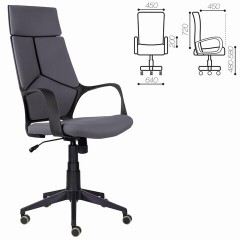 Кресло офисное BRABIX PREMIUM "Prime EX-515", ткань, серое, 532548 Кресло офисное BRABIX PREMIUM "Prime EX-515", ткань, серое, 532548 - фото 2
