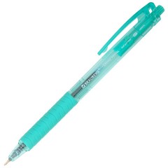 Ручки шариковые автоматические с грипом BRAUBERG "CLASSIC PASTEL", СИНИЕ, НАБОР 5 ШТ., пишущий узел 0,5 мм, линия письма 0,35 мм, 144470 - фото 4
